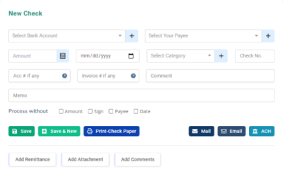 Check Printing Software