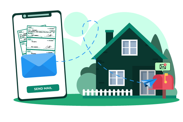 Mail Checks from the Comfort of Your Home or Office Mail Checks from the Comfort of Your Home or Office