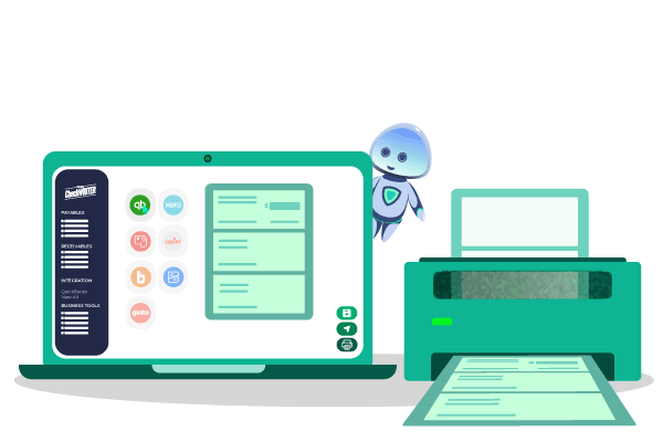 Check Printing QuickBooks Platform for Printing on Blank Paper
