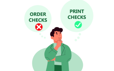 Print Checks: No Need to Order QuickBooks Checks