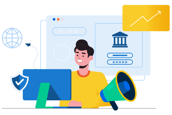 Cloud Bank System Upgrade In Progress, Symbolizing Advancements For An Enhanced User Experience