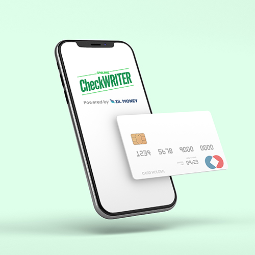 A Mobile Phone Shows a Virtual Cards Online