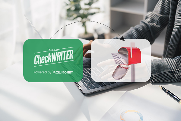 How The Online Check Mailing Helps the Petroleum Industry A Person Working On Using His Laptop, That Shows Check Mailing Interface, A Affordable Way to Manage Business Payments