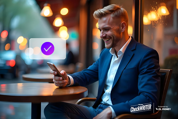 A Man Holding a Smartphone Drive Business Profitability with Strong Accounts Receivable Practices