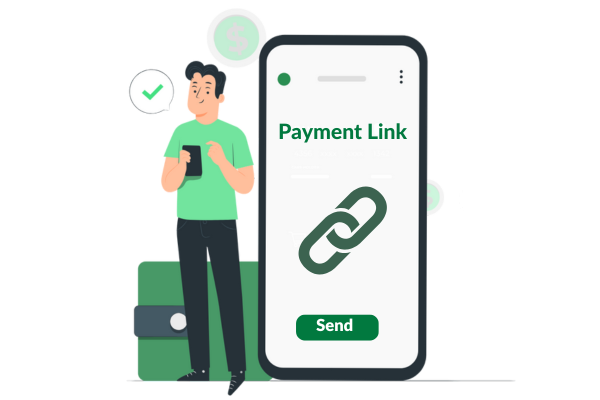 Two Persons Manage Payroll Using Credit Card. It Represents Vcheck Solutions Alternative