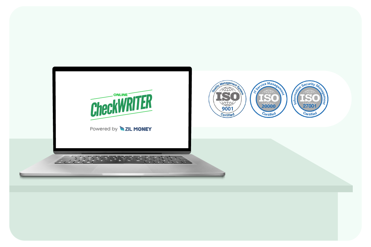 OnlineCheckWriter.com – Powered by Zil Money Earns ISO Certifications—Elevating Global Standards in Fintech