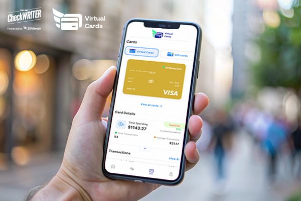The Non-Negotiable Edge: Why the Virtual Card App is Crucial for Business Success Today A Man Using A Smartphone to Make a Payment Easily. Virtual Card App for Seamless Business Expense Management